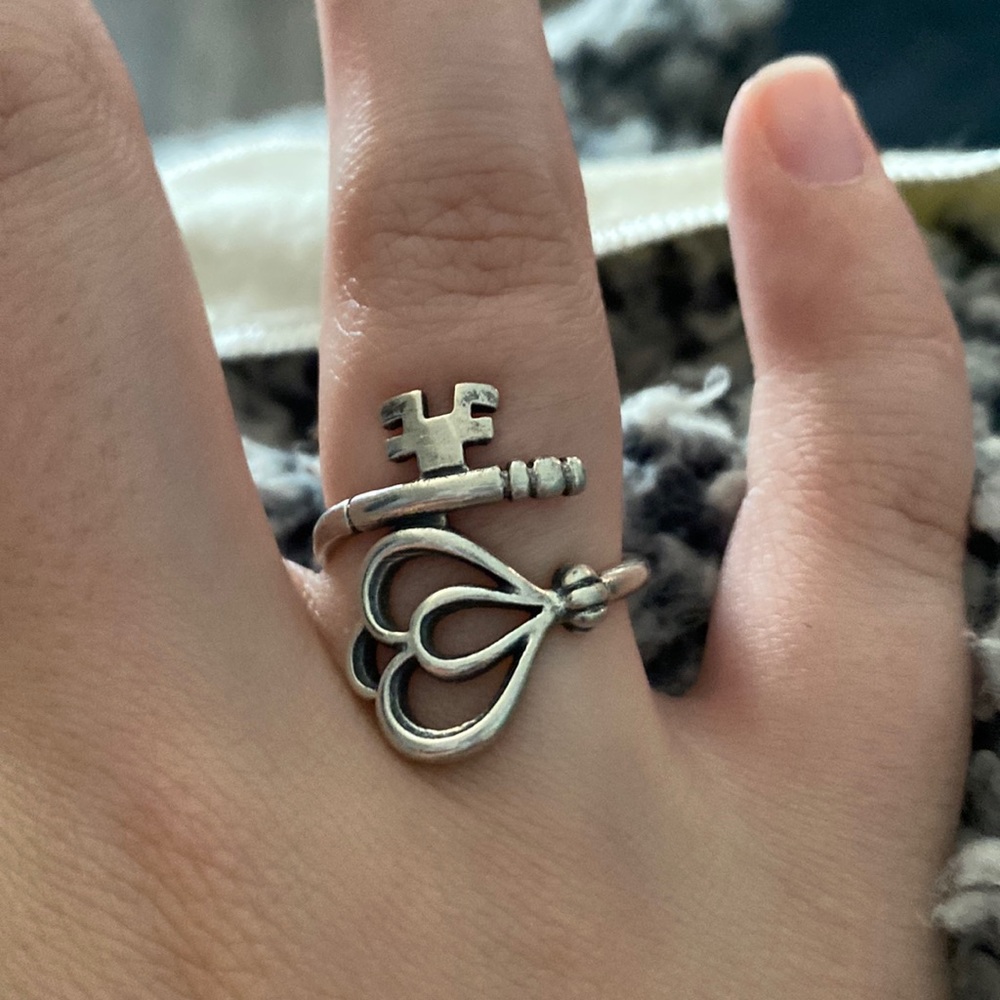 James Avery key ring